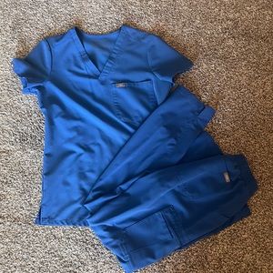 FIGS ROYAL BLUE XXS Catarina + XS Yola